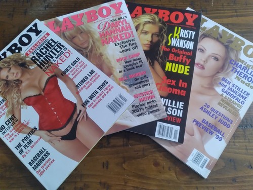 Playboy 4magazines rachel - 4magazines,
