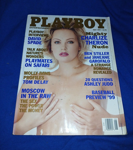 Playboy may 1999 - playboy, charlize