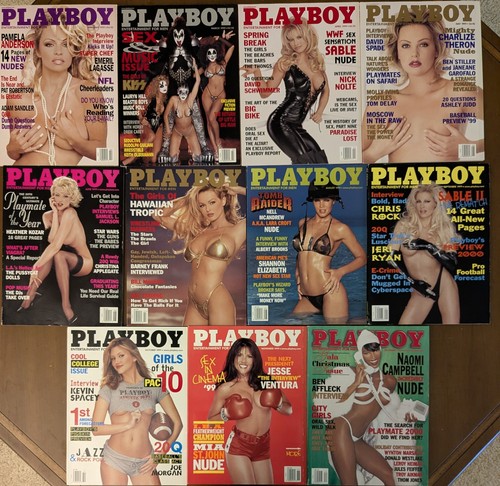 Playboy magazine lot 11 - playboy,