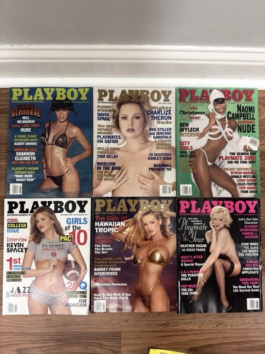 Playboy magazine lot - lot, 6