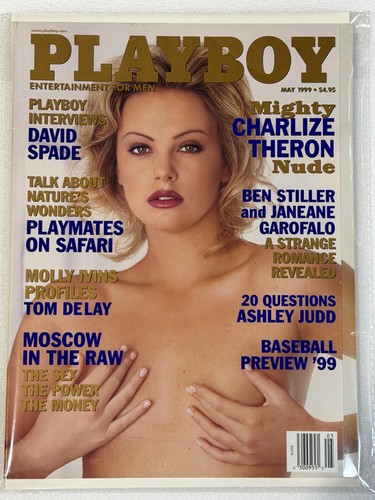 Playboy may 1999 - playboy, charlize