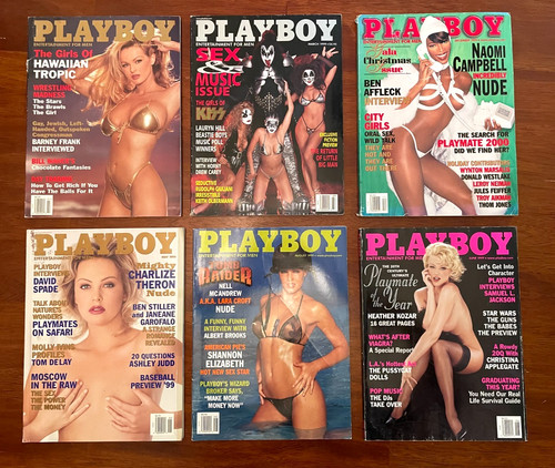 1999 playboy magazine lot - 1999,