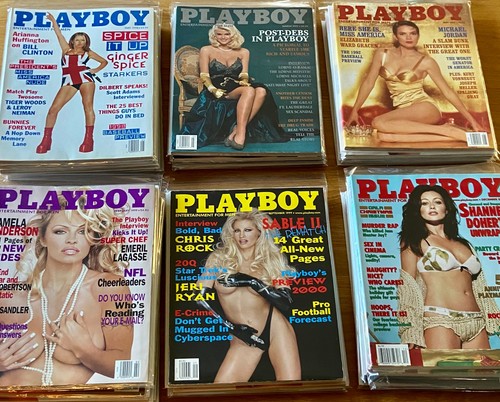 Playboy magazines 1988 2007 - playboy, 1988-2007