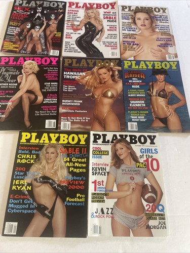 Playboy 1999 lot issues - playboy, of