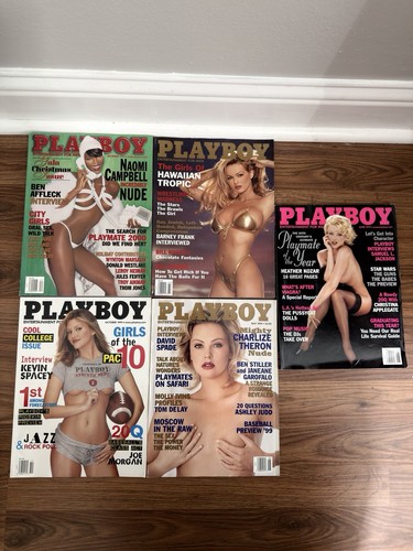 Playboy magazine lot 1999 - of, 5